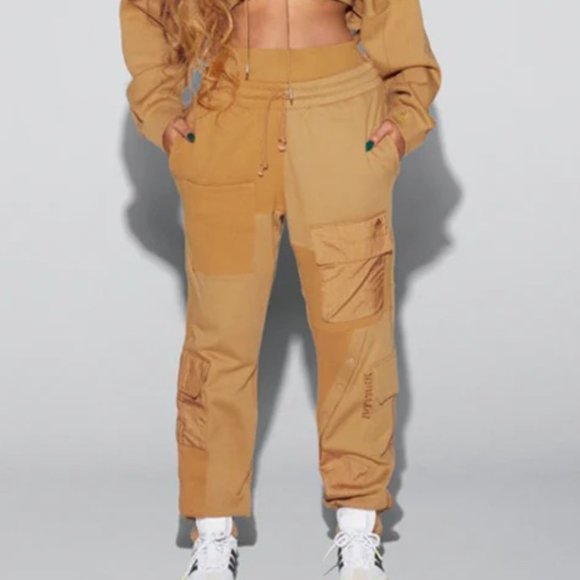 adidas originals x IVY PARK Brown Sweat Pants - Picture 1 of 3
